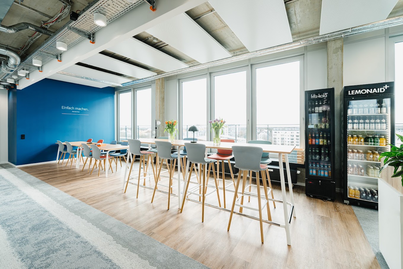 1 Person Coworking Desk