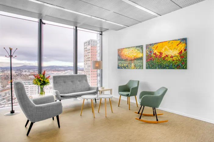 1 Person Coworking Desk