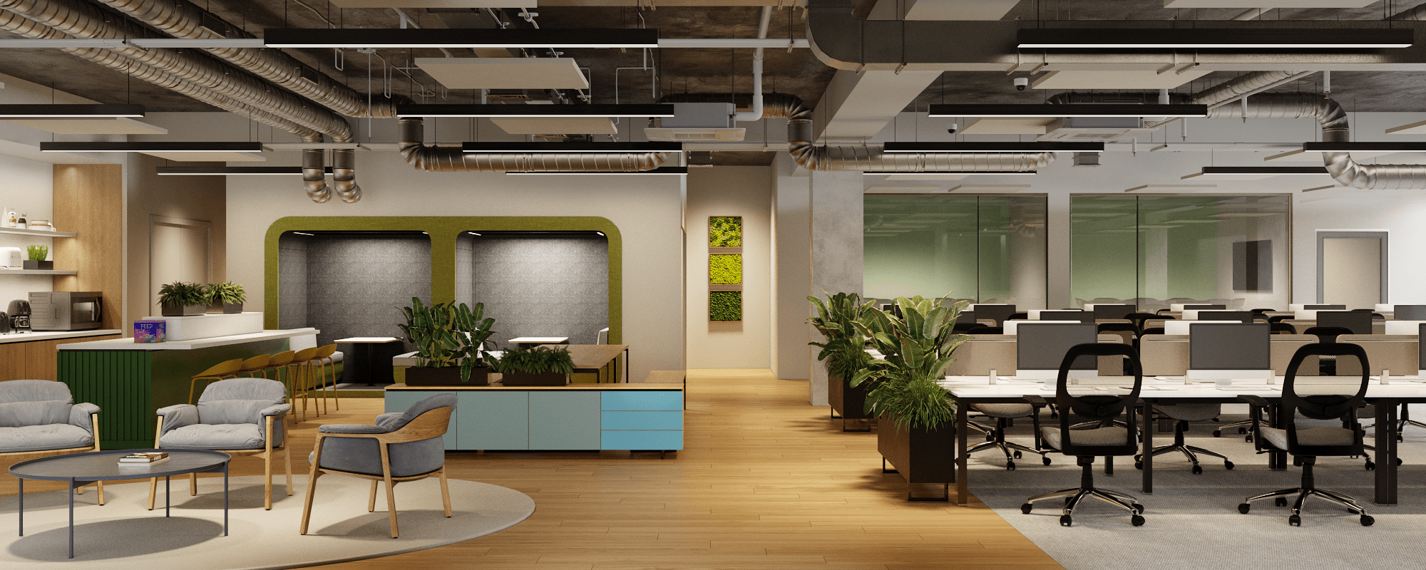 42 Person Private Office