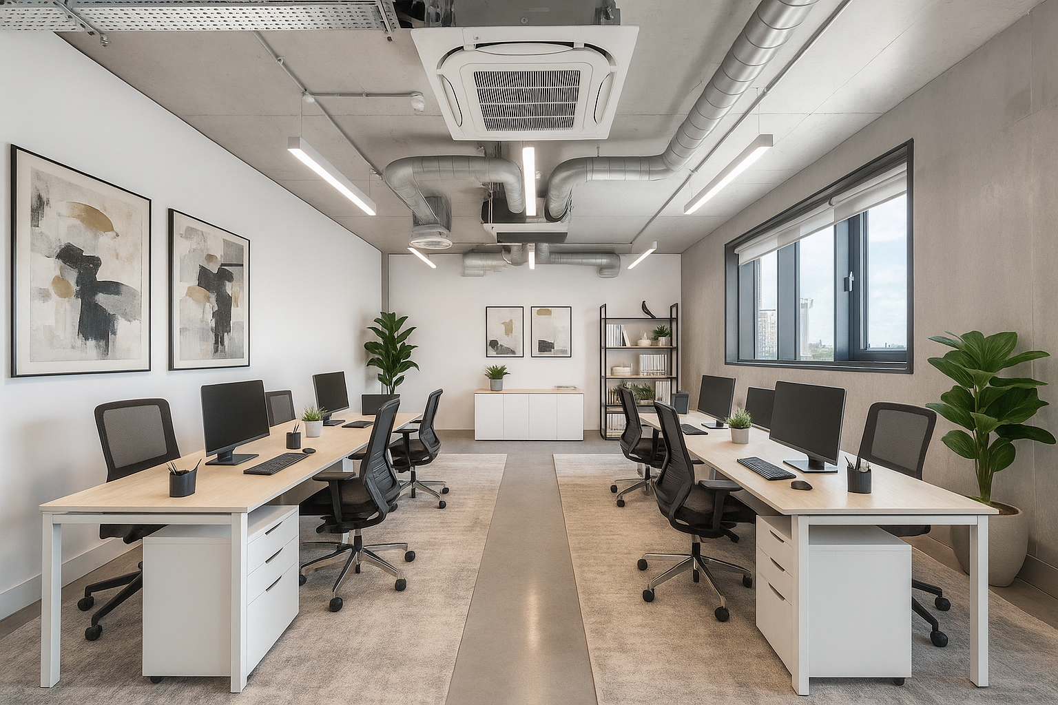 5 Person Private Office