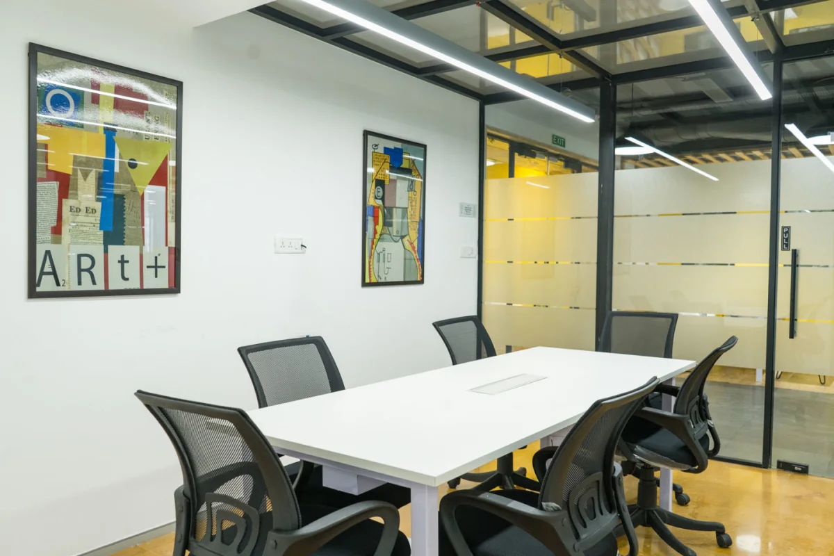 5 Person Coworking Desk