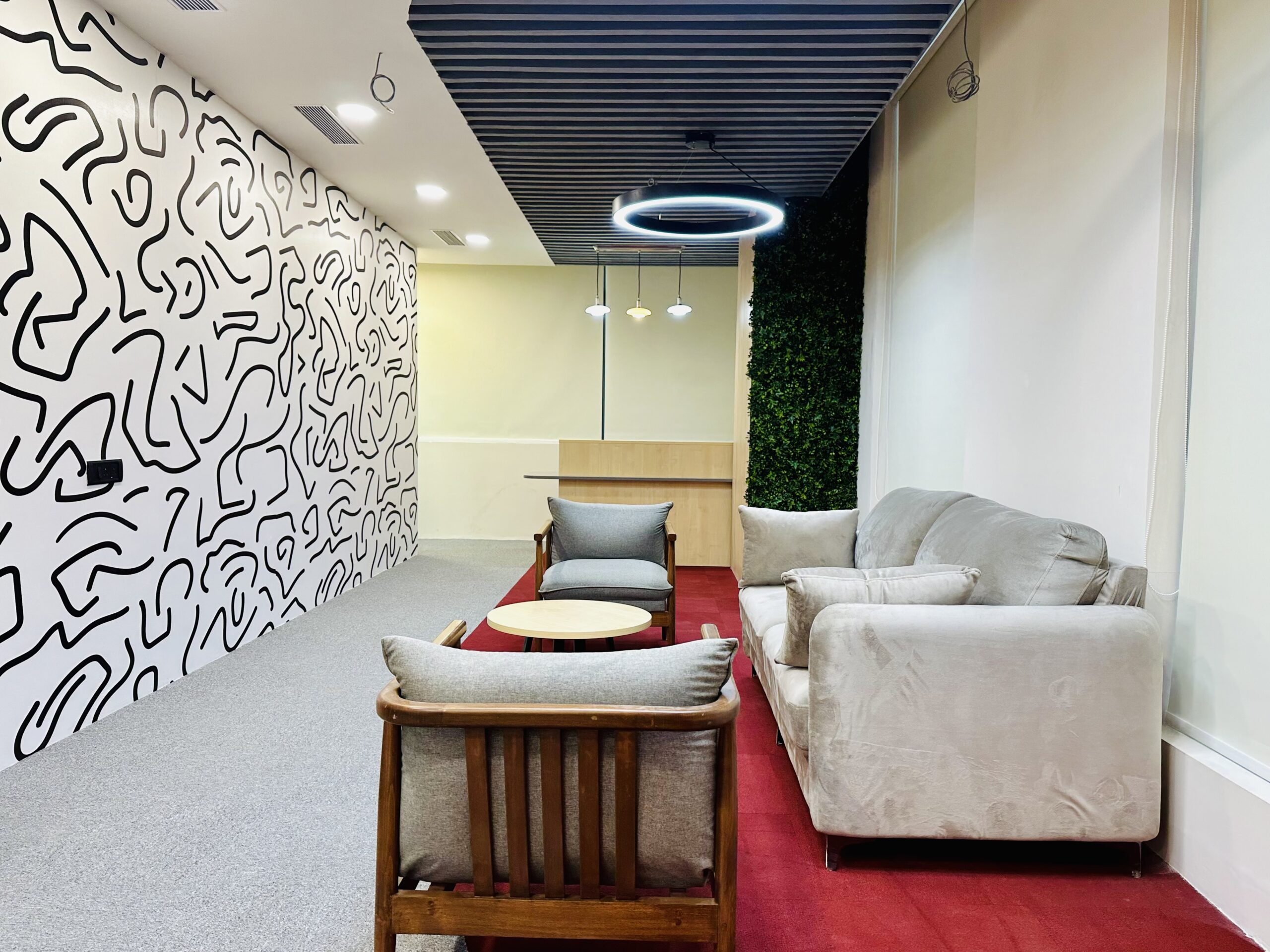 1 Person Coworking Desk