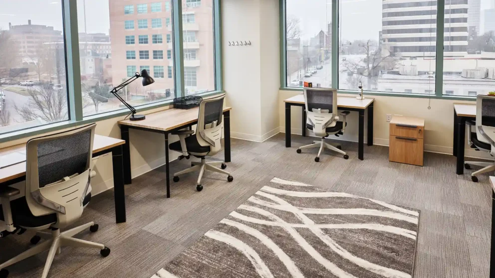 5 Person Coworking Desk