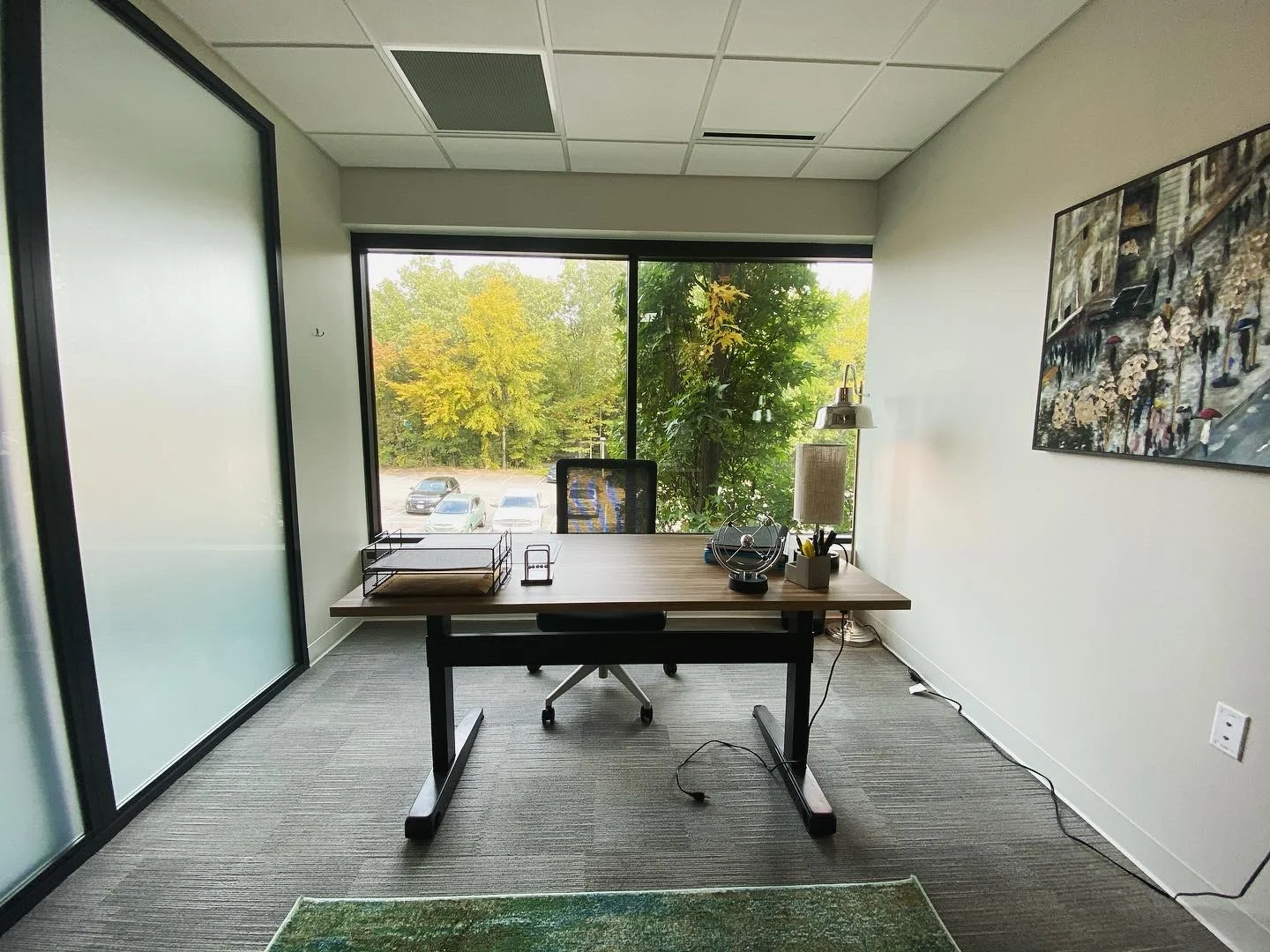 2 Person Coworking Desk