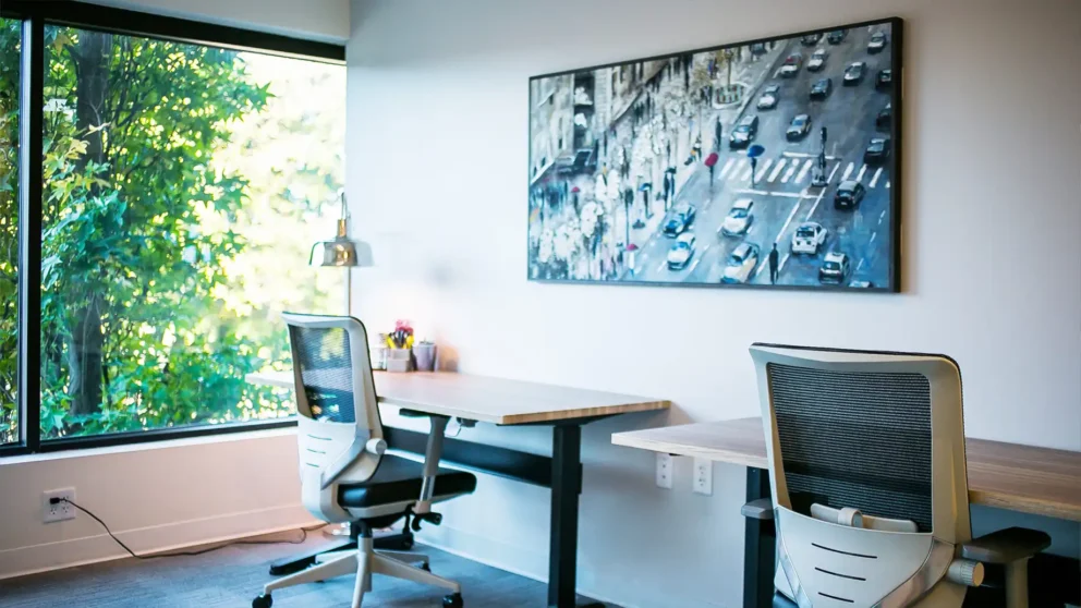 4 Person Coworking Desk
