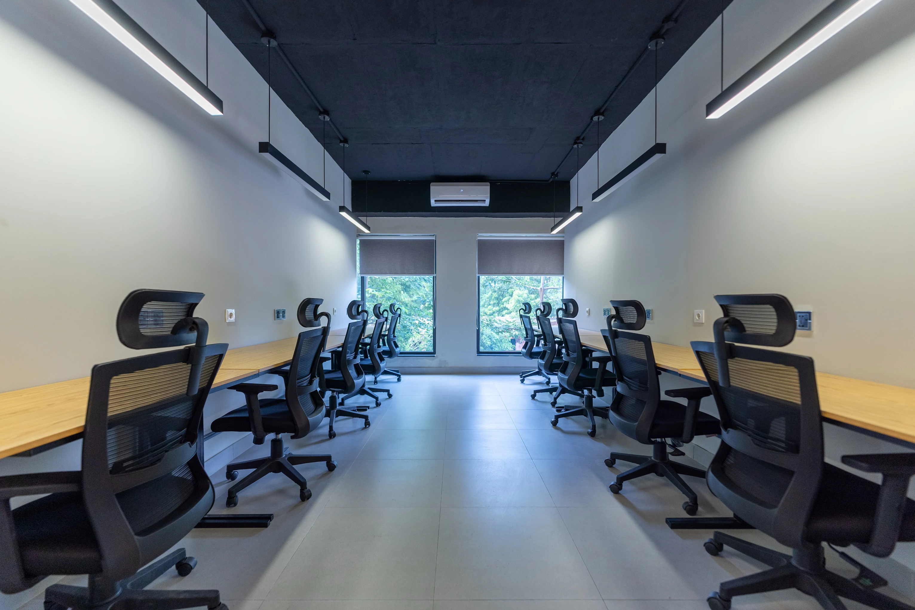 2 Person Coworking Desk