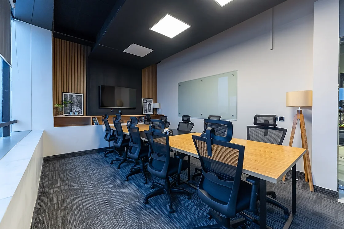 3 Person Coworking Desk