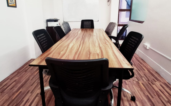 3 Person Coworking Desk