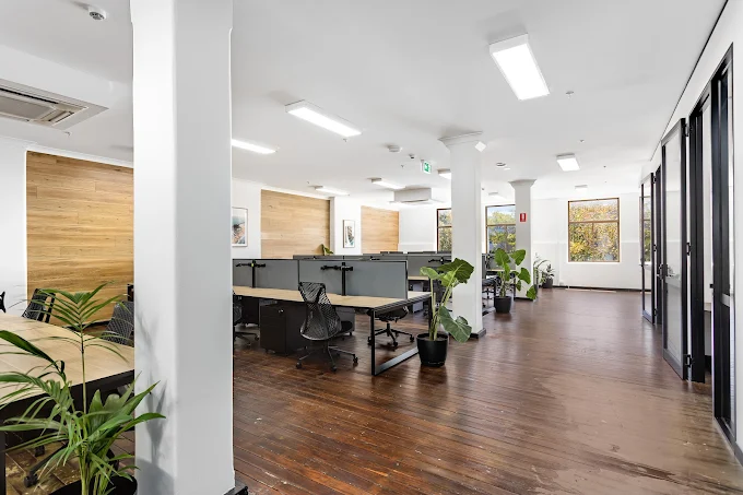 3 Person Coworking Desk