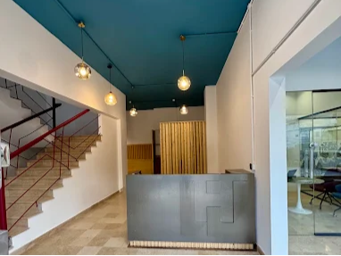 3 Person Coworking Desk