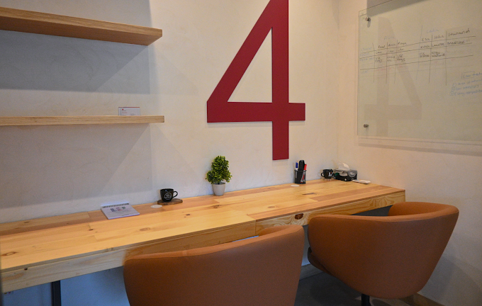 6 Person Coworking Desk