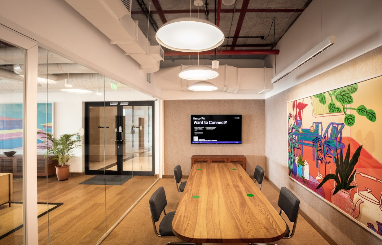 5 Person Coworking Desk