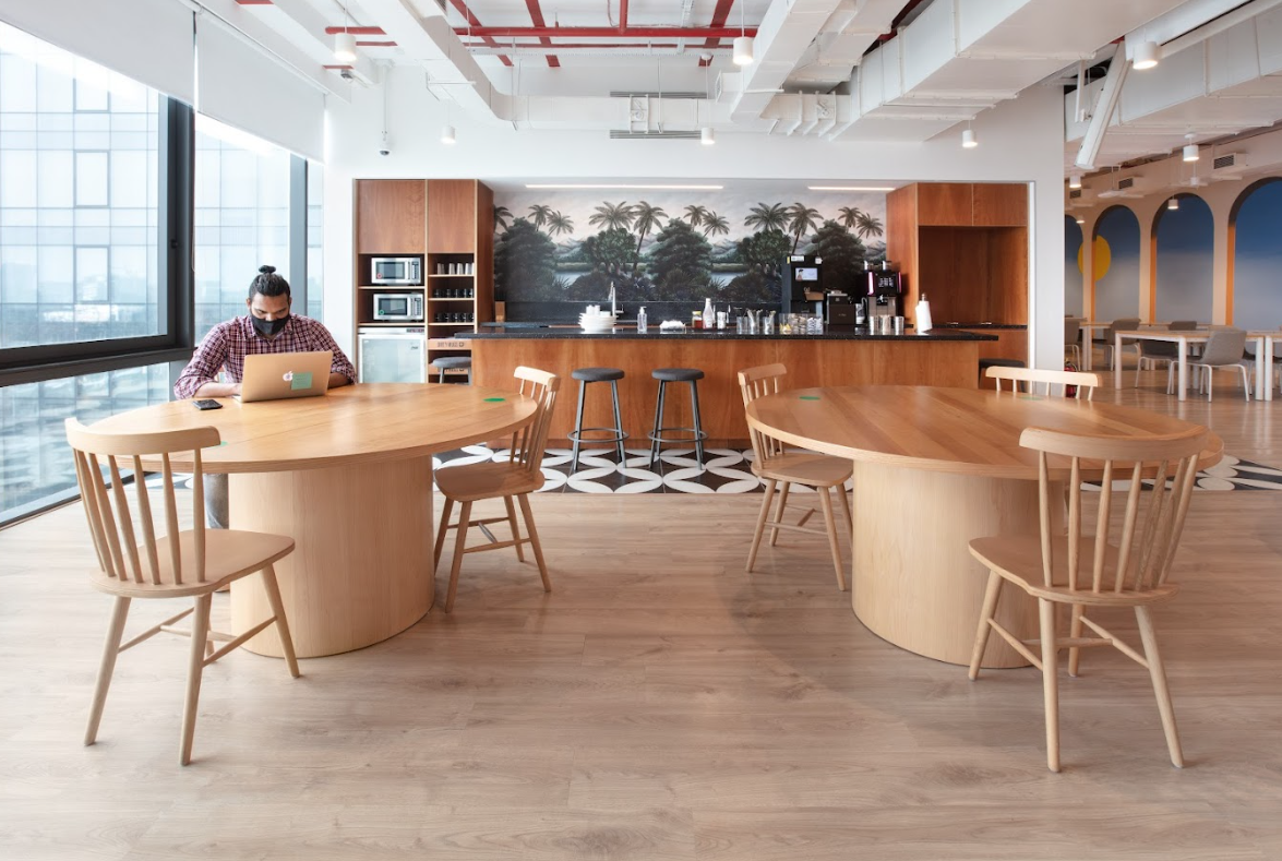 2 Person Coworking Desk