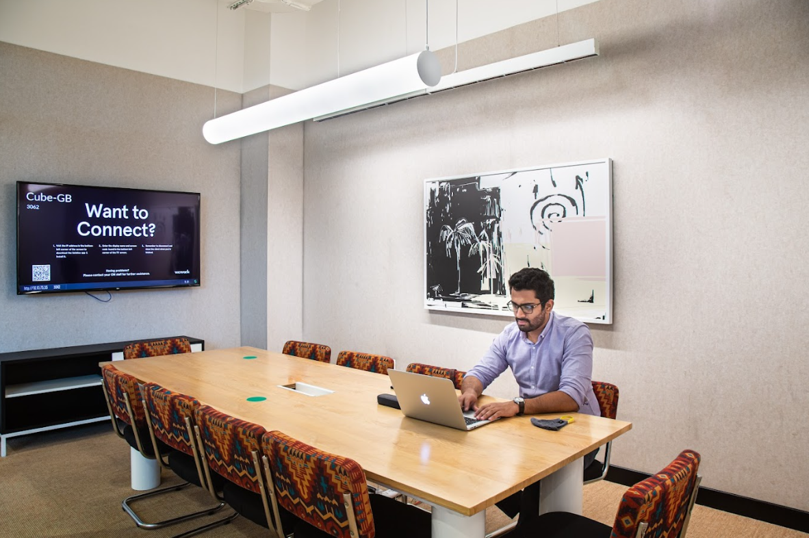 1 Person Coworking Desk