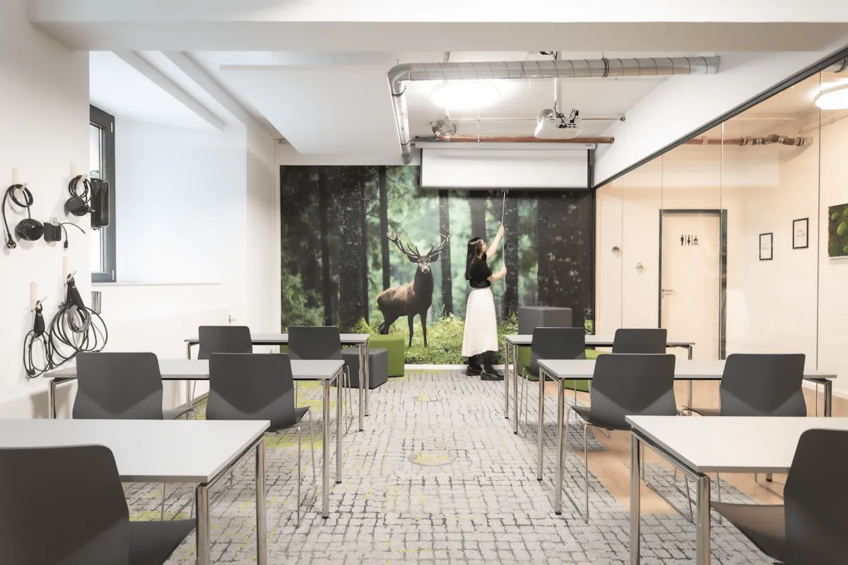 2 Person Coworking Desk