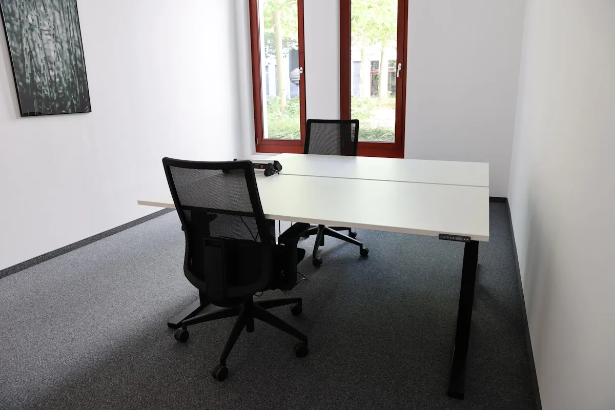 2 Person Coworking Desk