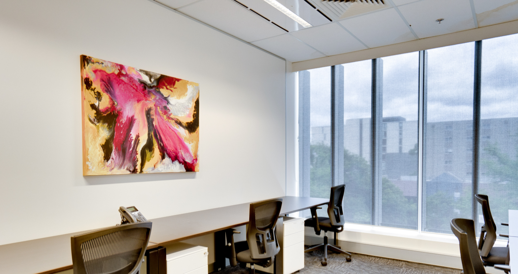 1 Person Coworking Desk