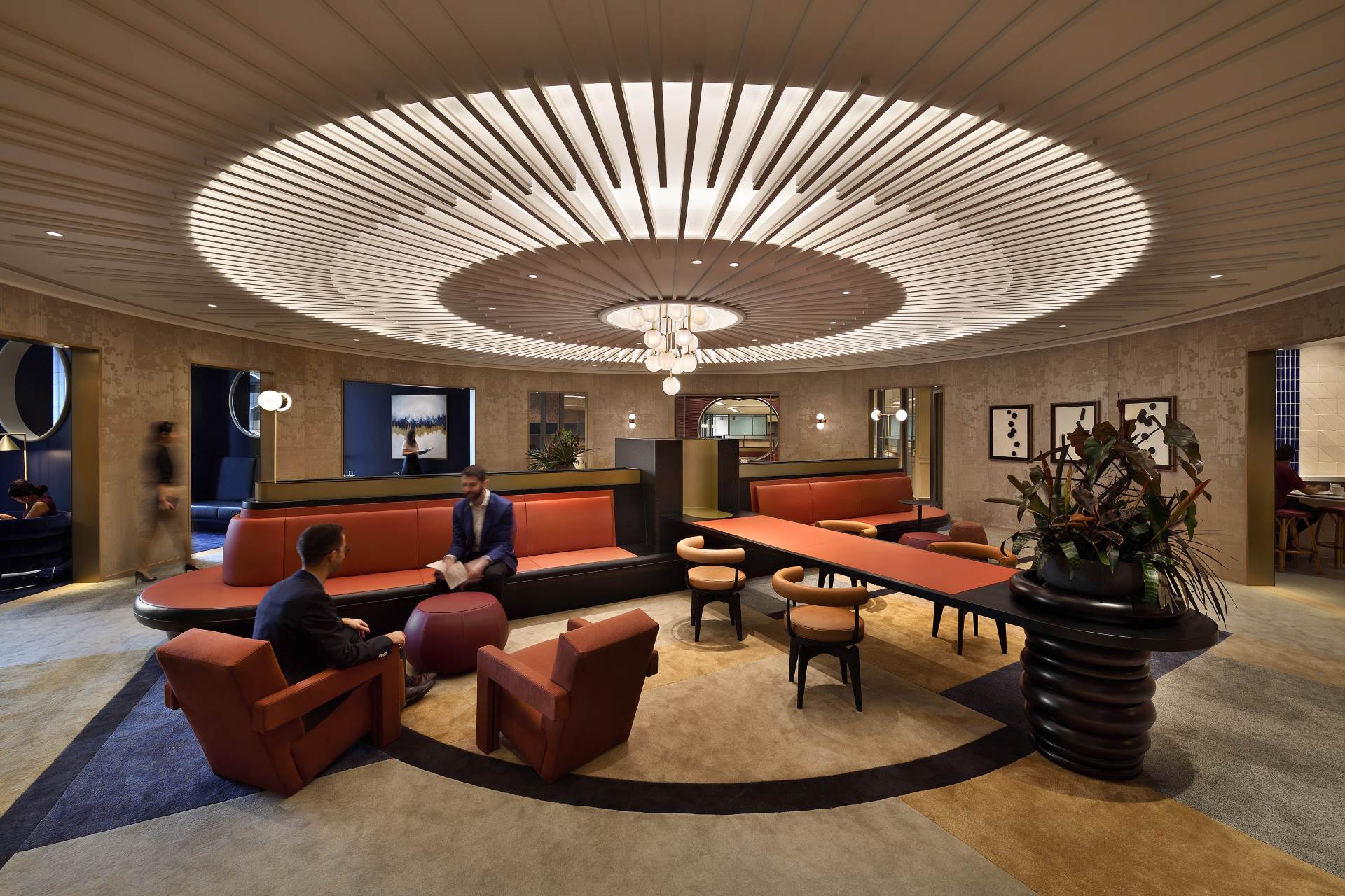 8 Person Coworking Desk