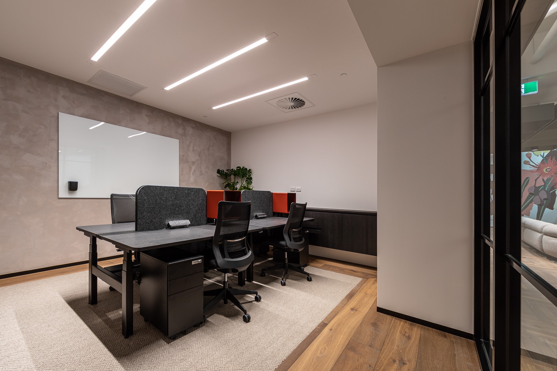 1 Person Coworking Desk