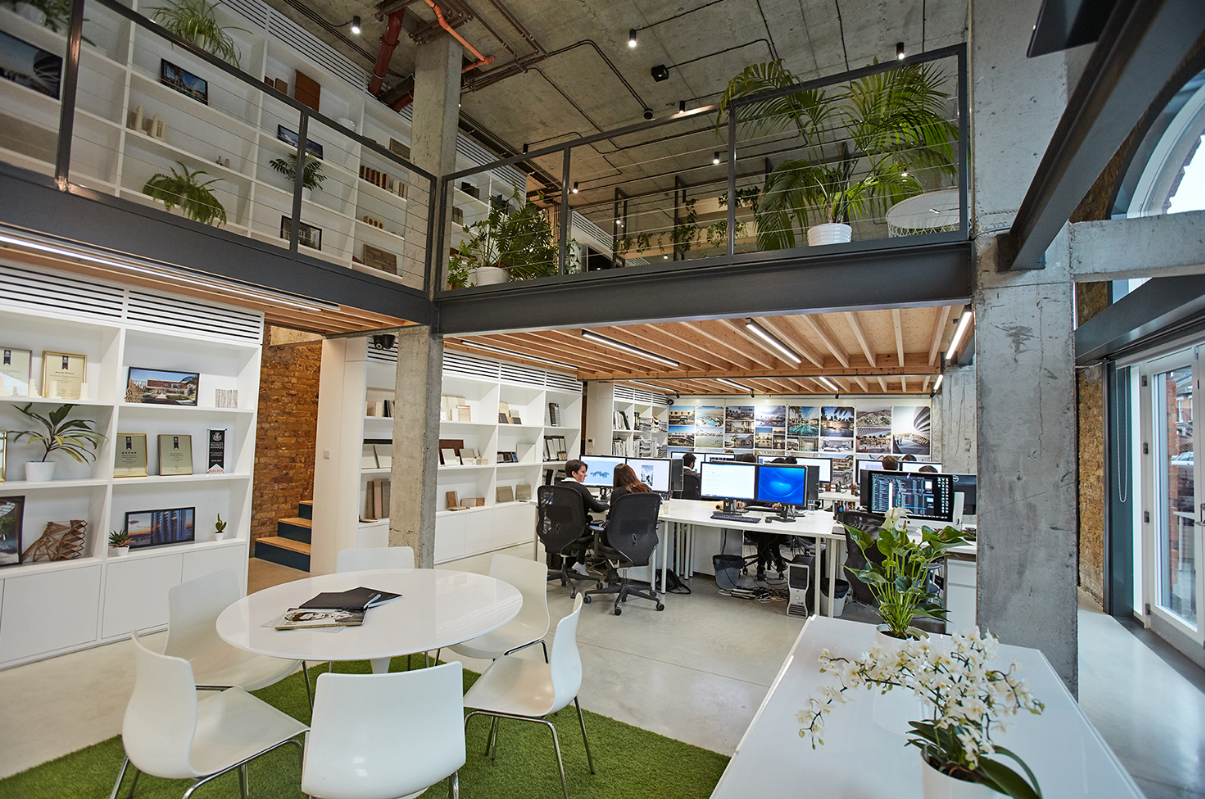 1 Person Coworking Desk