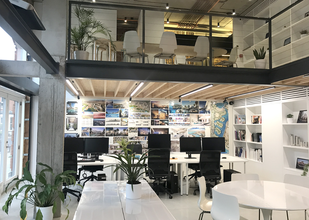 2 Person Coworking Desk