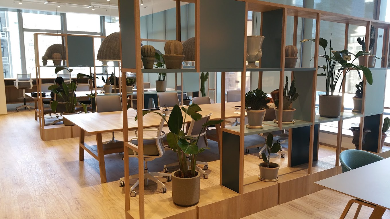 1 Person Coworking Desk