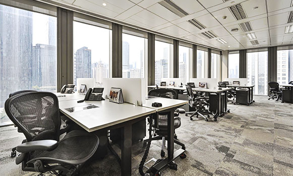 4 Person Coworking Desk