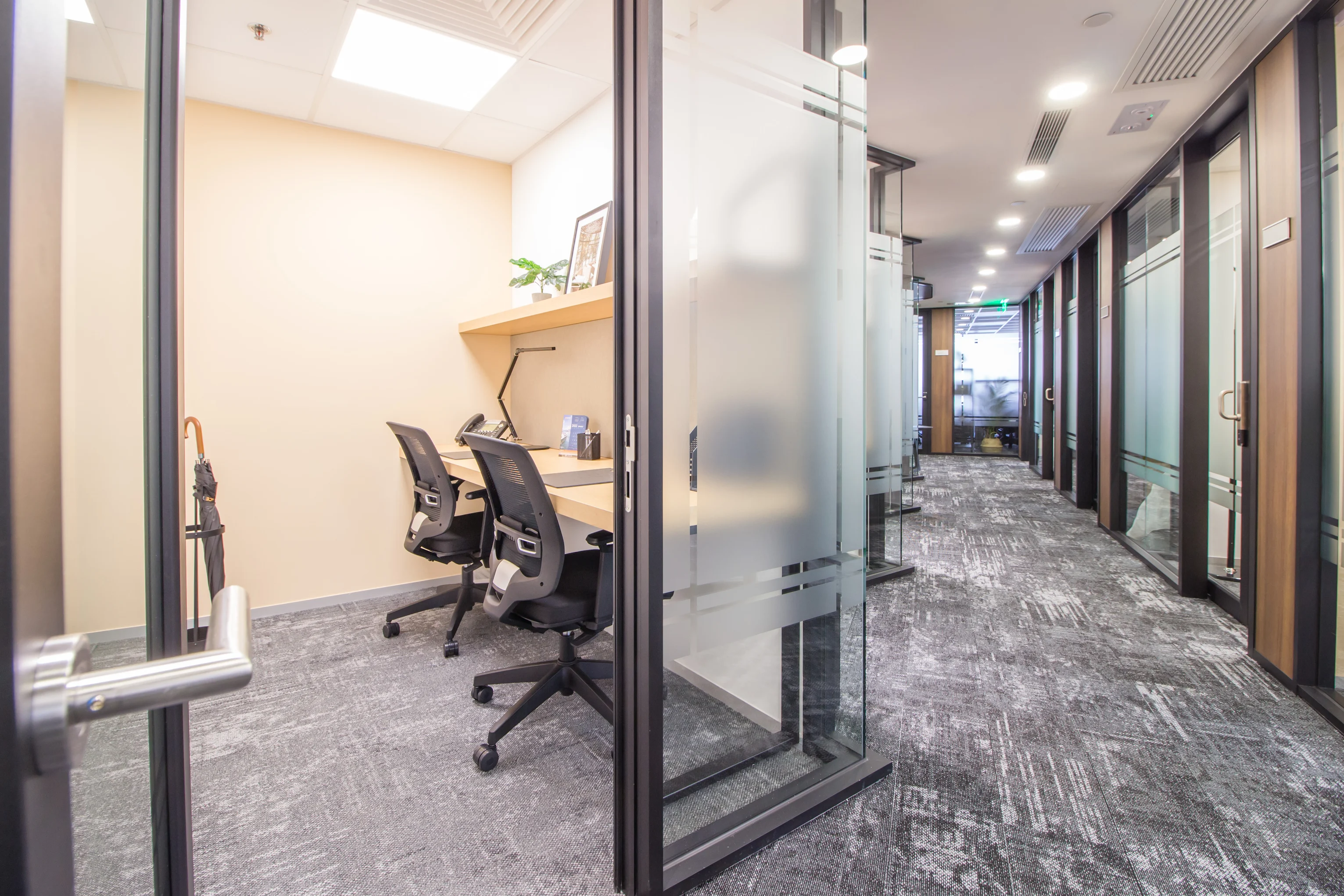 3 Person Private Office