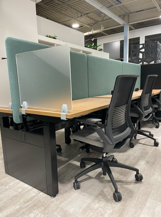 15 Person Coworking Desk