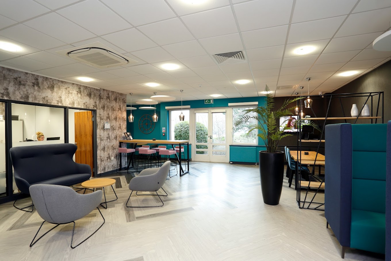 3 Person Private Office