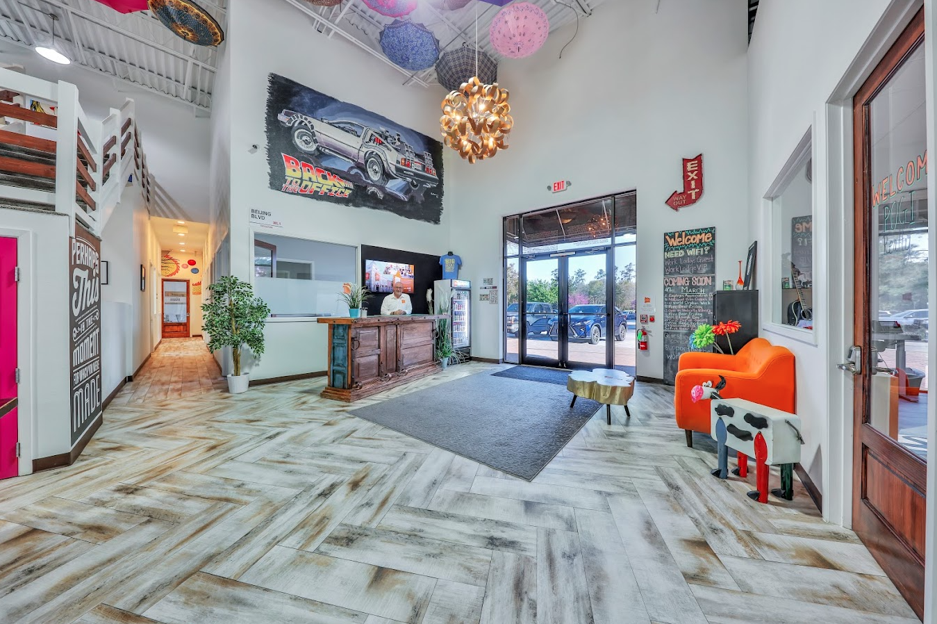 1 Person Coworking Desk