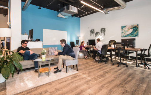 2 Person Coworking Desk