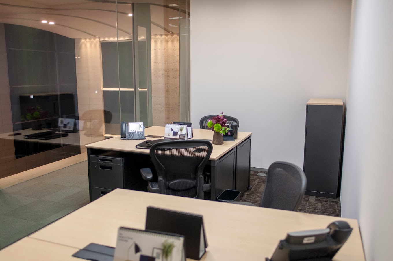 2 Person Coworking Desk