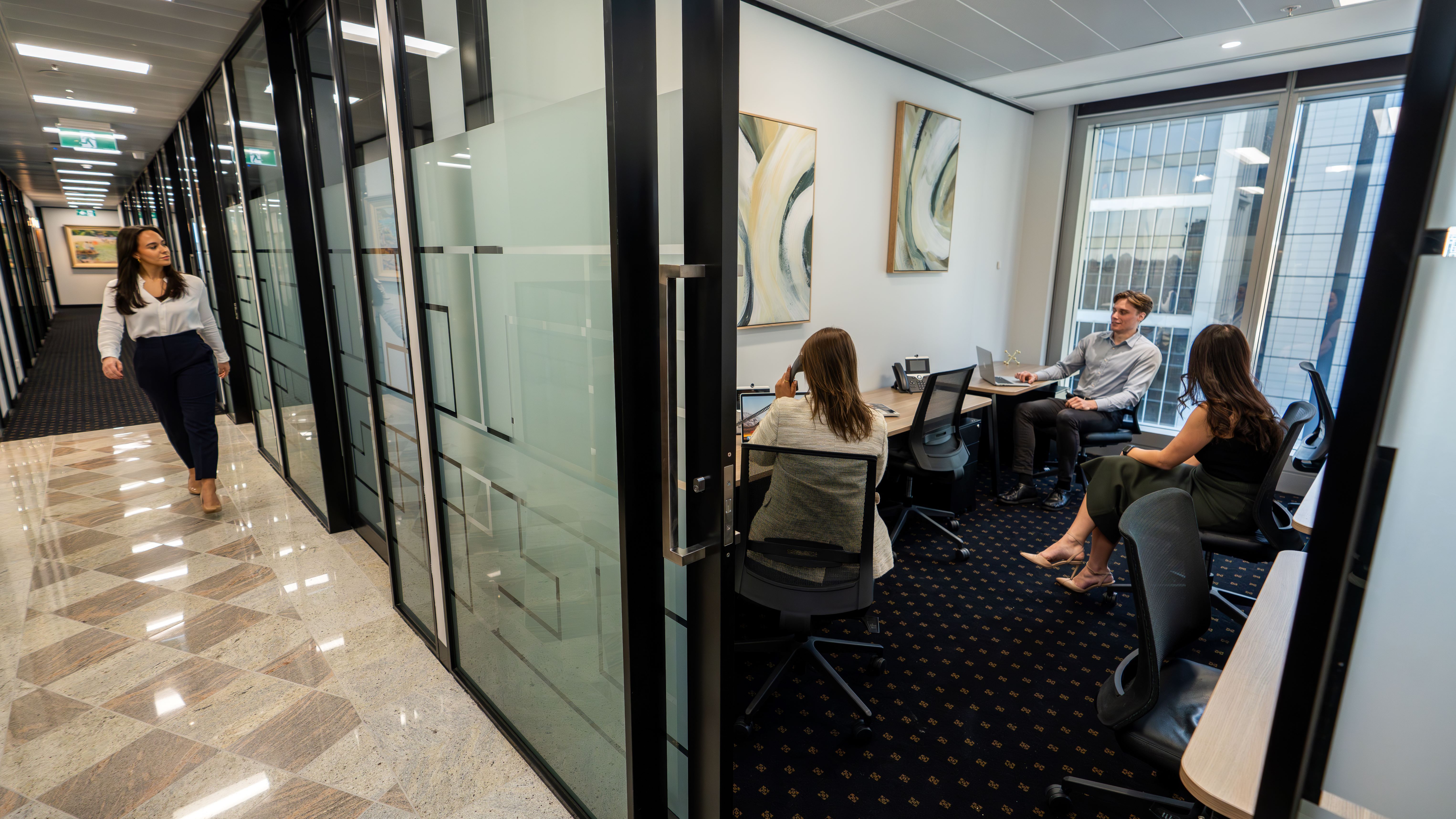 3 Person Private Office