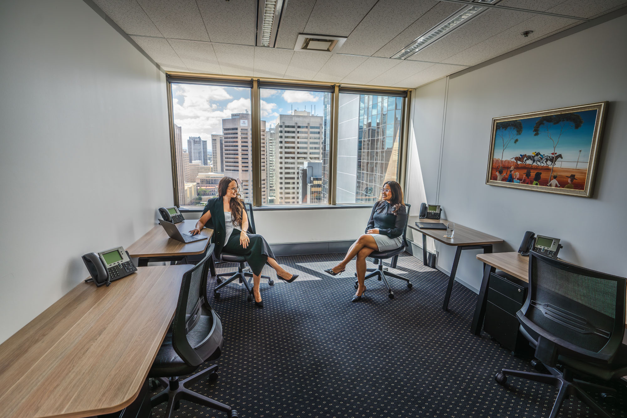 1 Person Coworking Desk