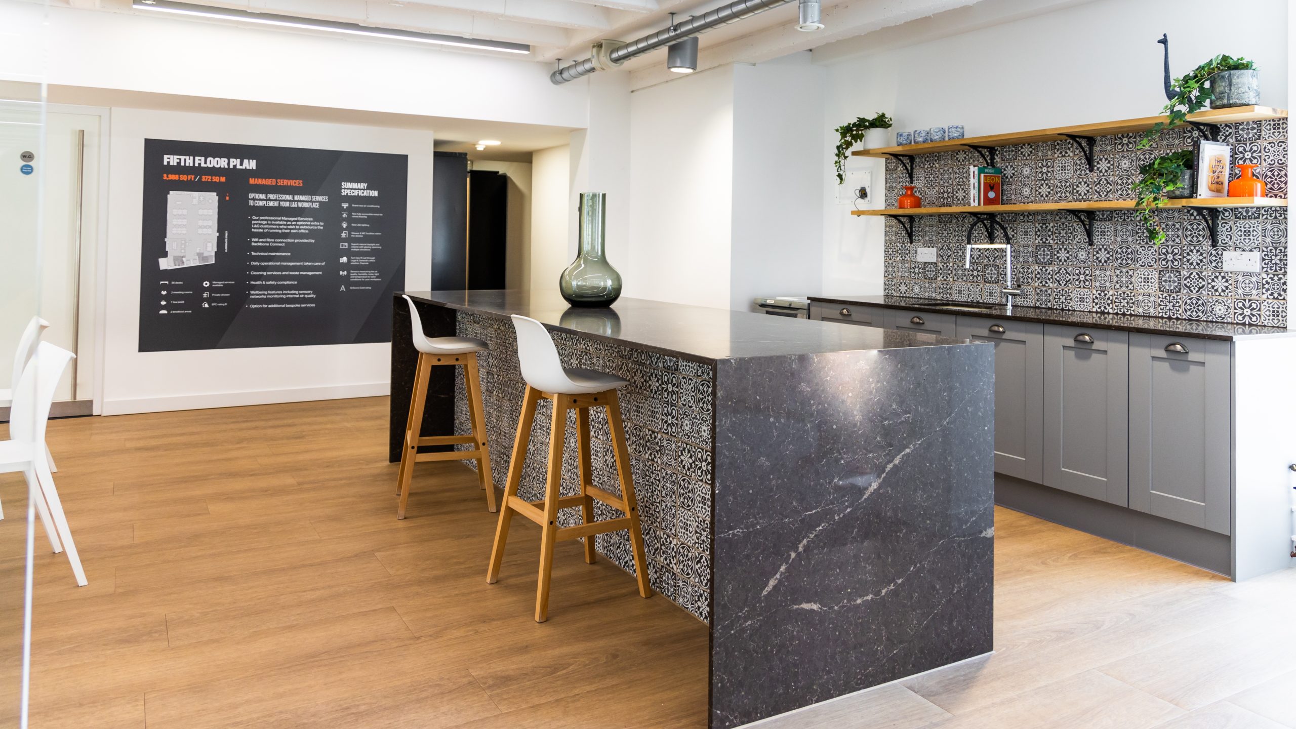 100 Person Managed Space