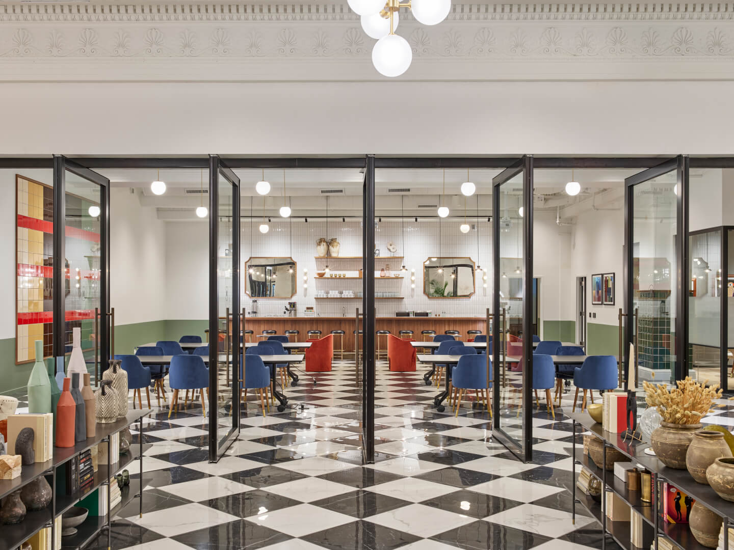 1 Person Coworking Desk