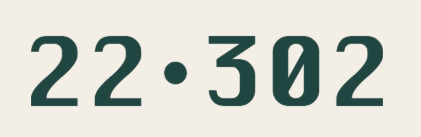 Logo Of 22 • 302: Digital Nomad Workspace & Co-working Community